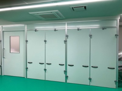 不燃アルミパーテーション